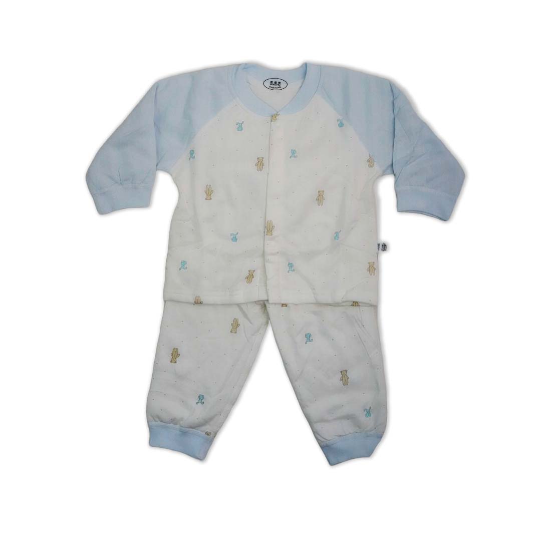 QUILTED PAJAMA SUIT