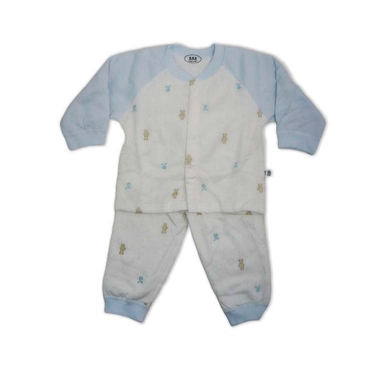 QUILTED PAJAMA SUIT