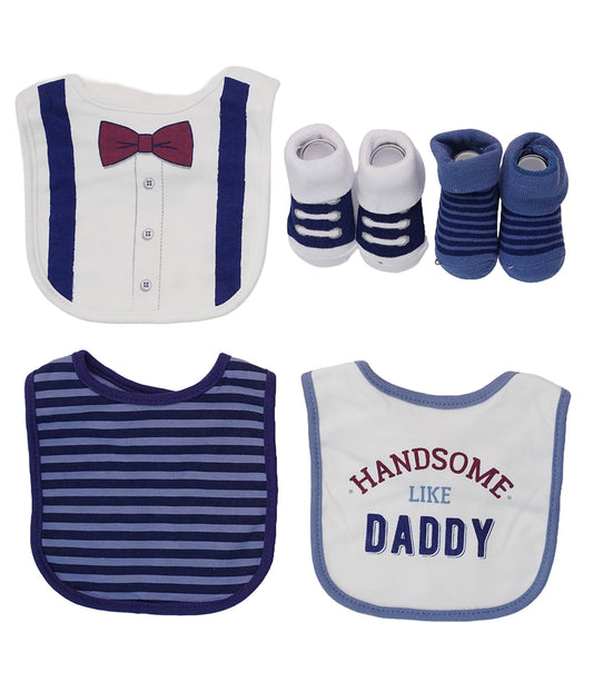 Bibs & Booties Set PK- 4