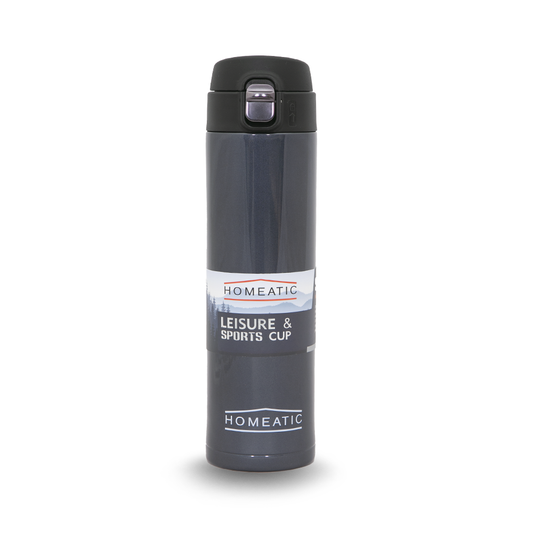 STEEL WATER BOTTLE 500 ML BROWN